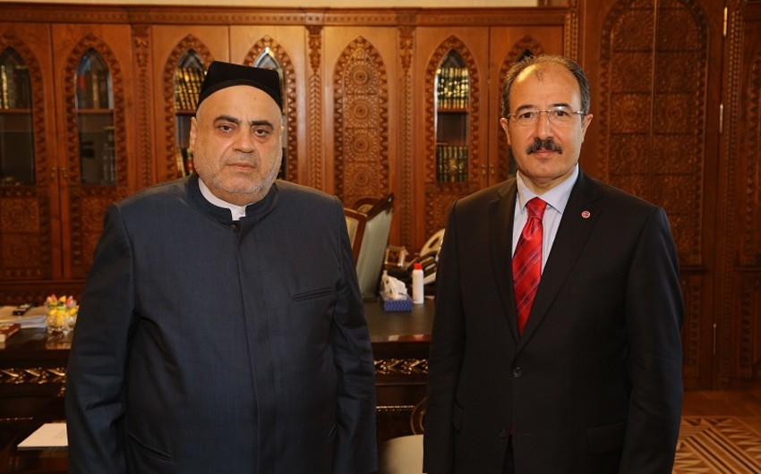 Allahshukur Pashazadeh receives Turkish Ambassador to Azerbaijan