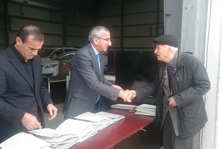 Azərbaycanda 100 nəfər müharibə əlilinə avtomobil verilib