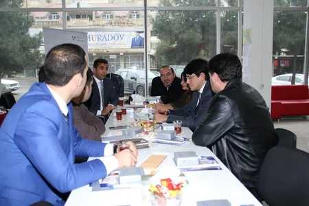 ​Parlament jurnalistləri Fuad Muradovun seçki qərargahında olub - FOTO