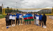 Azərbaycanın çimərlik voleybolu üzrə milliləri Ermənistan və Gürcüstan yığmalarına qalib gəlib