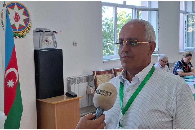 Məntəqə sədri: Əsgəranda seçicilər tam şəffaf şəraitdə səs veriblər