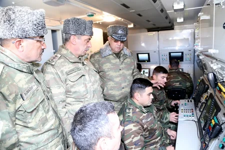 Live-fire exercises of Azerbaijani Air Defense Forces continue