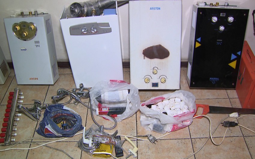 Bakıda təmir işləri gedən 22 evdən oğurluq edən şəxs saxlanılıb