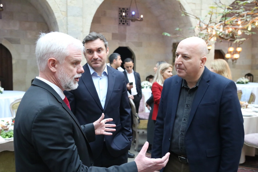 Mark Libby meets with representatives of US companies in Baku