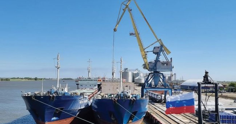 Силы обороны Украины атаковали российский порт Оля в Астраханской области 