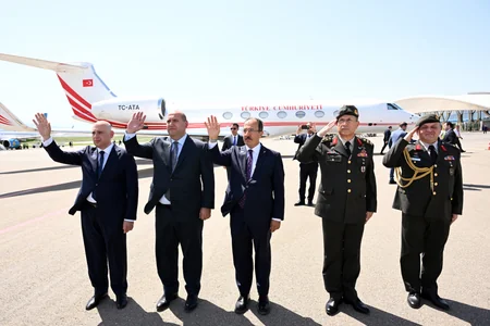Turkish Vice President Cevdet Yilmaz concludes his visit to Azerbaijan