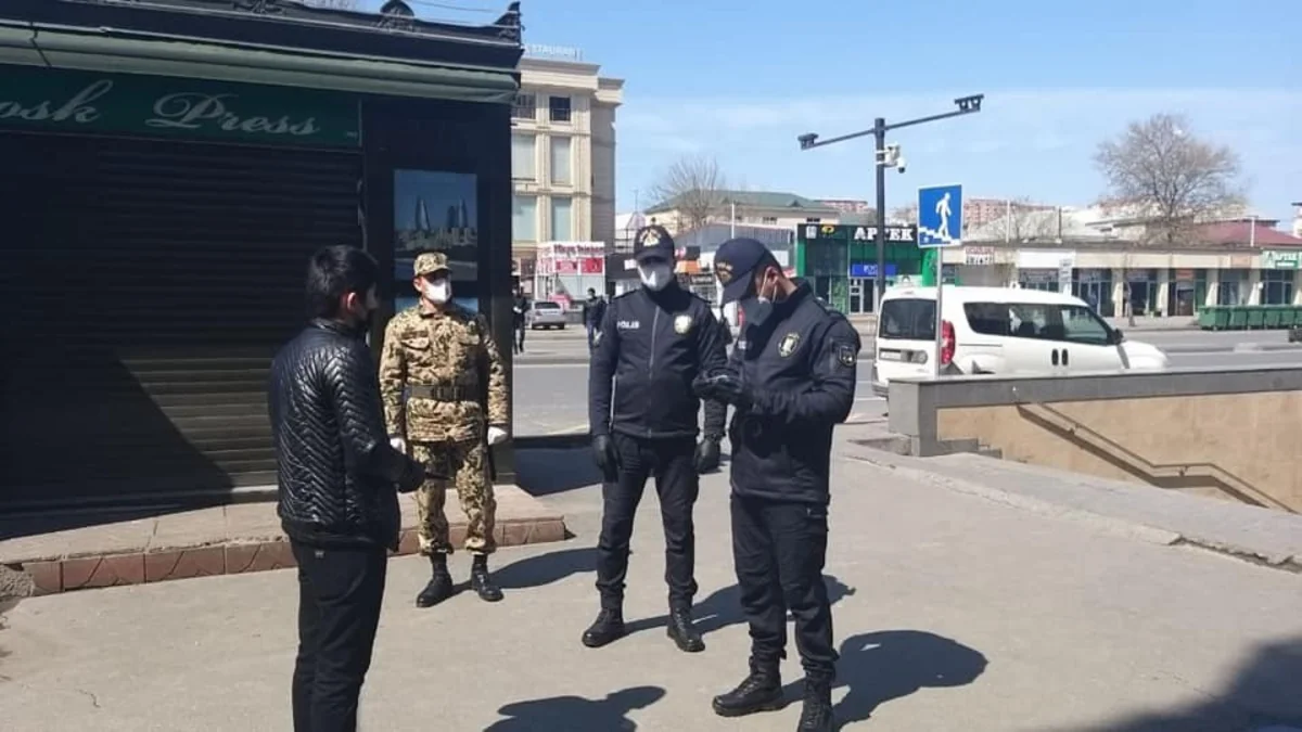 Bakı polisi icazə olmadan hərəkət edənləri müəyyənləşdirdi