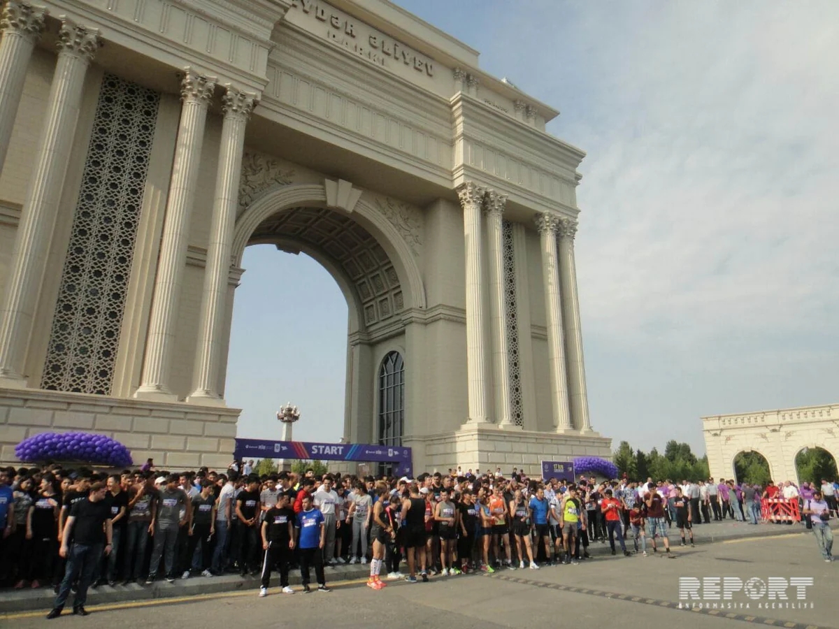 Gəncə Marafonu-2017 start götürüb - FOTO