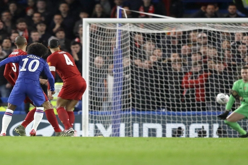 Челси обыграл Ливерпуль в 1/8 финала Кубка Англии по футболу