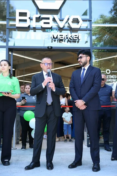 BRAVO Supermarketlər Şəbəkəsi İsmayıl Hidayətzadə küçəsində yeni mağazasını açdı!