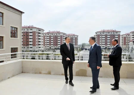 ​Prezident İlham Əliyev Bərdəyə səfər edib
