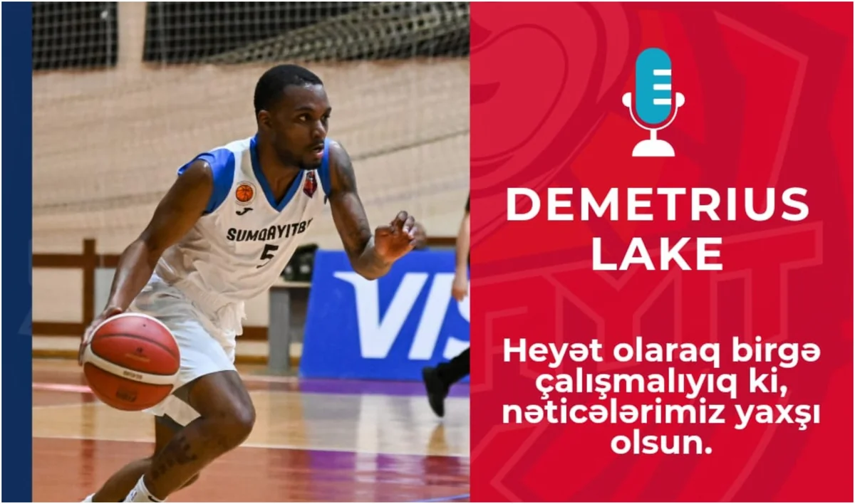 Sumqayıtın basketbolçusu: Azərbaycan çox gözəl və təhlükəsiz ölkədir
