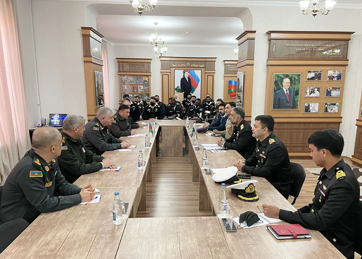 В Военной академии состоялась встреча с пакистанской делегацией
