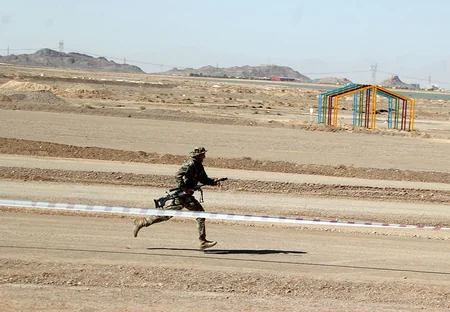 Azerbaijani snipers destroy targets with accurate fire