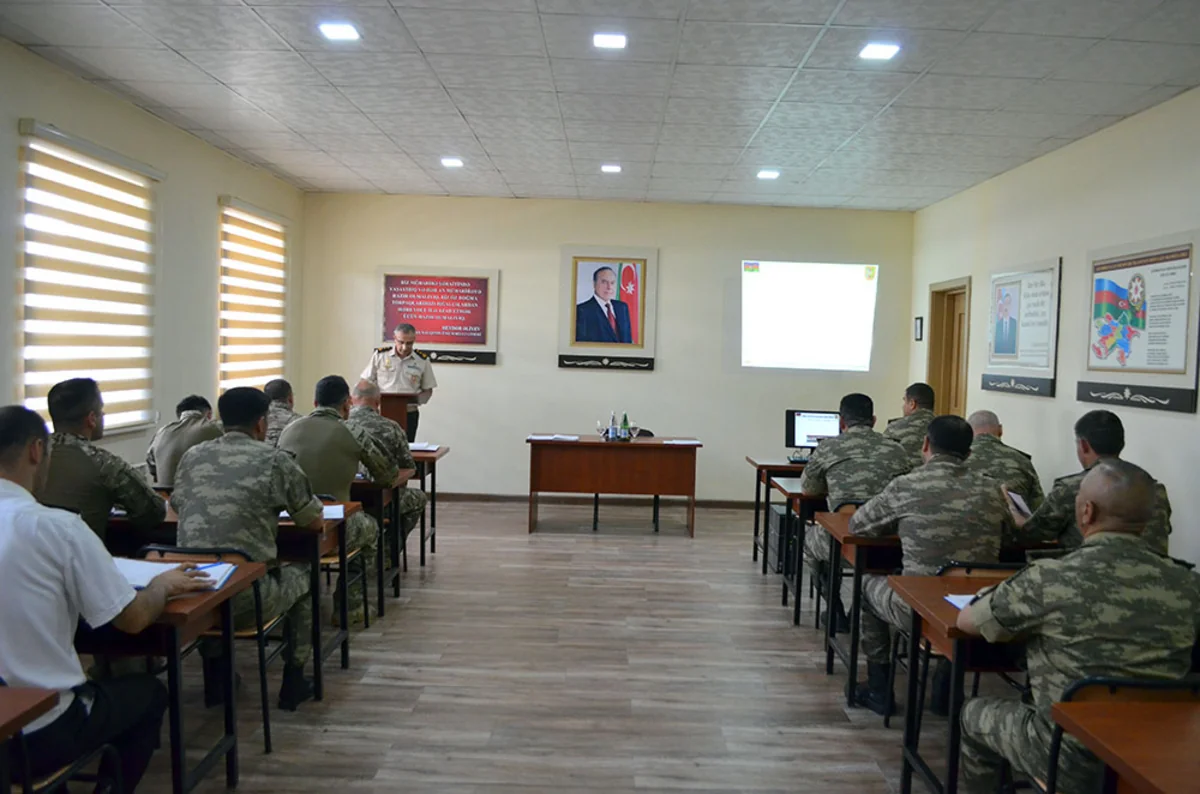 Azərbaycan Ordusunun radiasiya, kimyəvi və bioloji mühafizə bölmələrində təlim keçirilib