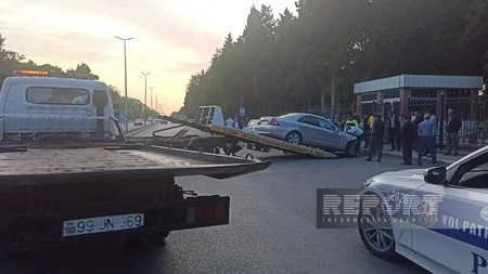 Sumqayıtda zəncirvari qəza baş verib, xəsarət alanlar var