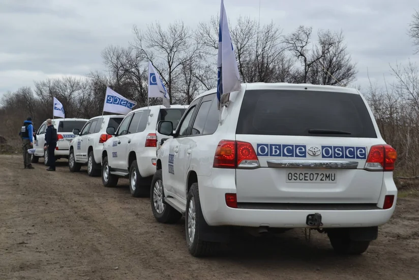 Рядом с миссией ОБСЕ под Донецком прогремел взрыв