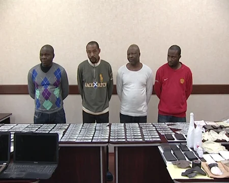 Polis Azərbaycanda keçiriləcək beynəlxalq yarışlar zamanı turistlərin pullarını mənimsəmək istəyən xarici vətəndaşları tutub