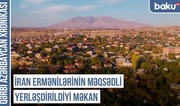 Qərbi Azərbaycan Xronikası: İran ermənilərinin məqsədli yerləşdirildiyi məkan