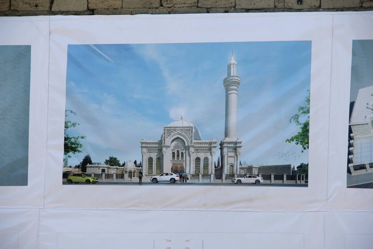 Dövlət başçısı Hacı Cavad məscidinin yeni binasının tikintisinin sürətləndirilməsi ilə bağlı tapşırıq verib