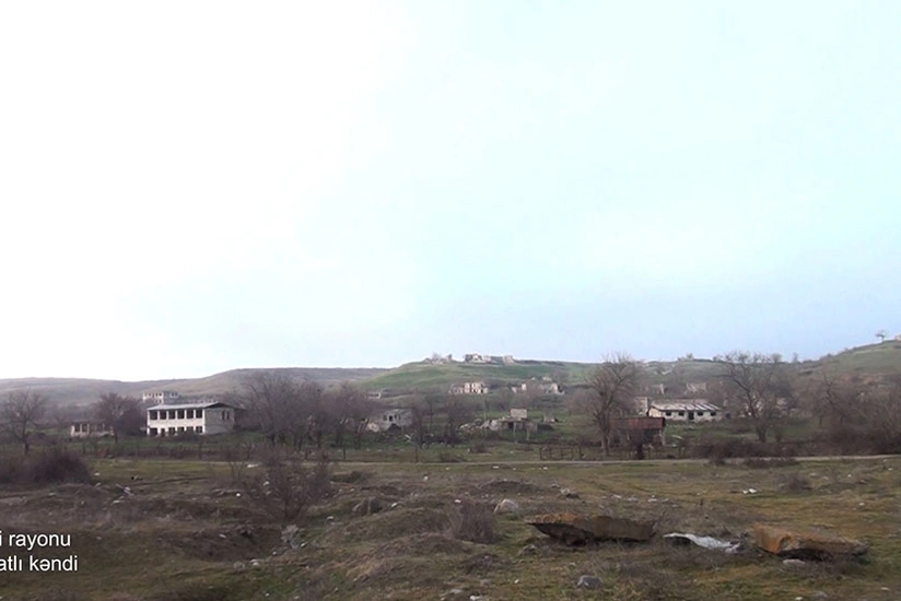 Video footage from liberated Govshatli village of Fuzuli region