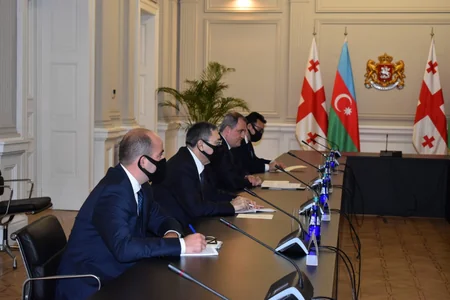 Gürcüstan prezidenti Azərbaycanın XİN başçısını qəbul edib