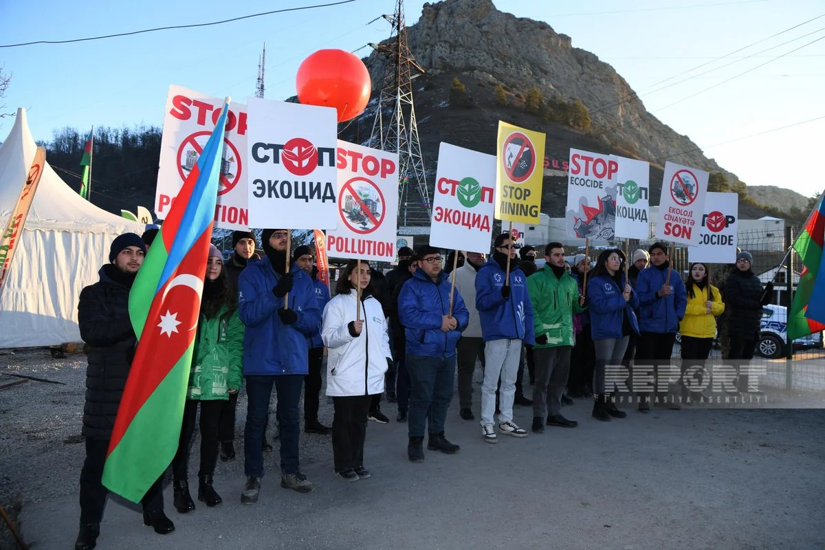 Protest on Khankandi-Lachin road enters its 41st day