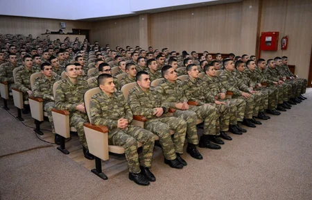 Azərbaycan Ordusunda Xocalı soyqırımının 31-ci ildönümü ilə əlaqədar silsilə tədbirlər keçirilib