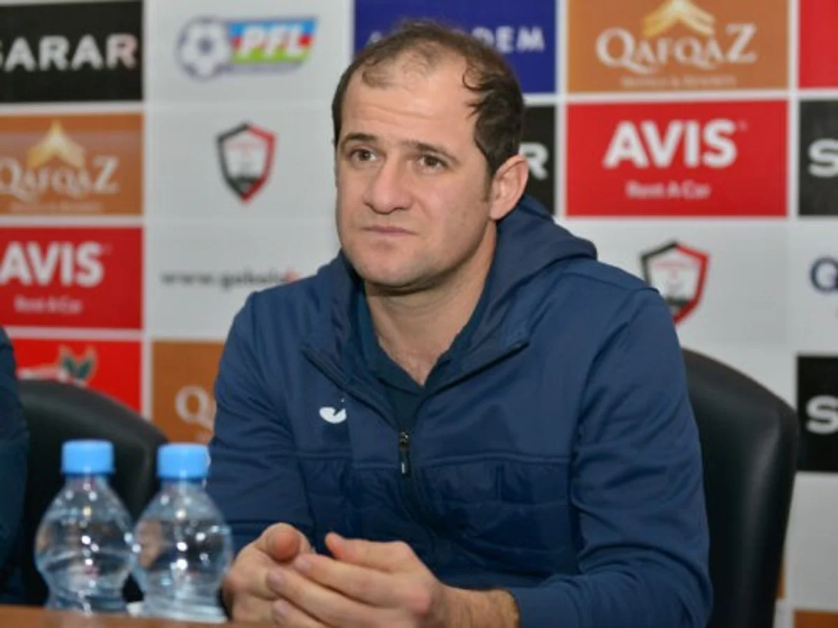 Qəbələnin baş məşqçisi: Bir xaldan razı qaldım