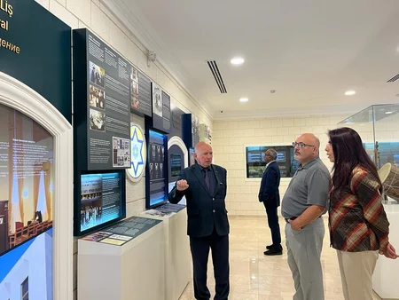 Canadian delegation visits Guba Genocide Memorial Complex