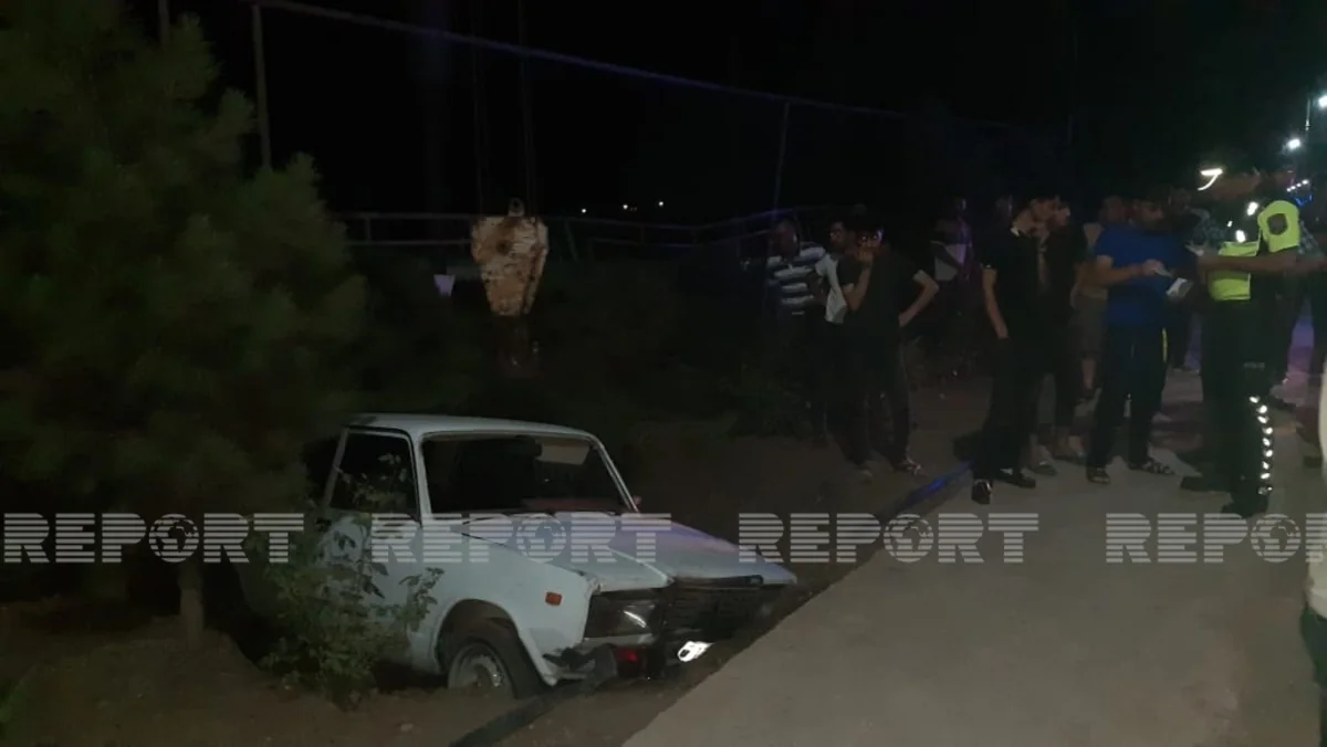 Cəlilabadda qəza törədən azyaşlı sürücü hadisə yerindən qaçıb