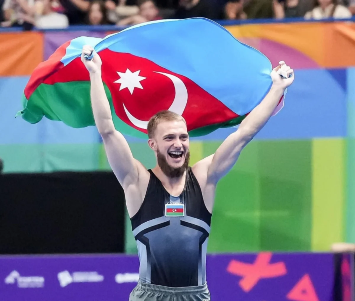 Azərbaycan gimnastı dünya çempionatında qızıl medal qazanıb
