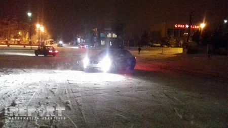 Havanın kəskin pisləşməsi Quba-Xaçmaz yolunda qəzalara səbəb olub - FOTO