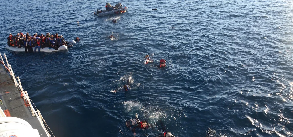 Nearly 180 migrants missing in Mediterranean after wreck