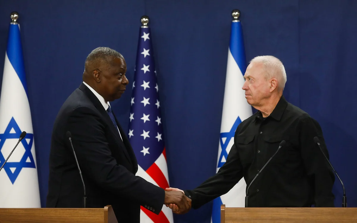 US Defense Secretary calls Israeli Defense Minister Yoav Gallant