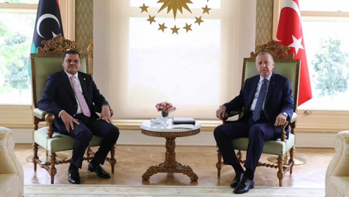 Ərdoğan Liviyanın Baş naziri ilə görüşüb