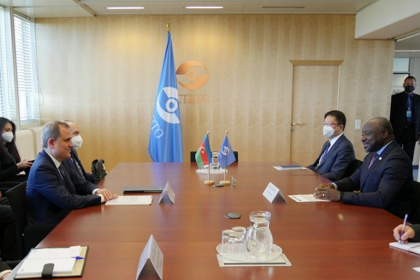 Azerbaijani Foreign Minister meets with CTBTO Executive Secretary