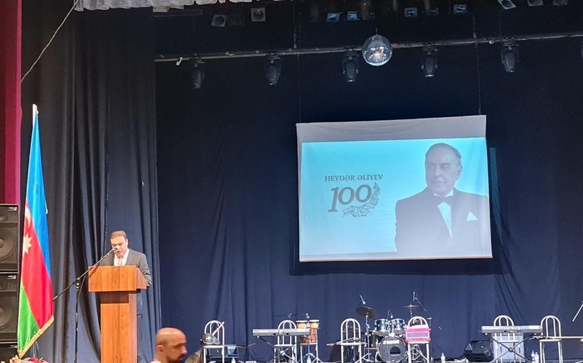 Vladiqafqazda Heydər Əliyevin 100 illiyinə həsr olunan konsert keçirilib