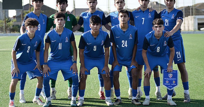Azərbaycanın U-16 millisi Moldovaya qalib gəlib