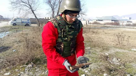 Şəkidə top mərmisi tapılıb