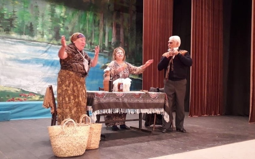 Lənkəran Dövlət Dram Teatrında yeni tamaşanın premyerası olub