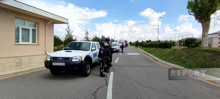 Naxçıvan Mülki müdafiə alayında təlim keçirilib