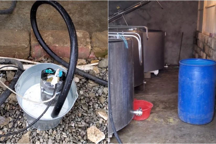 Ağcabədidə qanunsuz işləyən süd qəbulu məntəqəsi bağlanıb