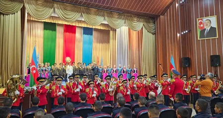 Azərbaycanın dövlət müstəqilliyi əbədidir, sarsılmazdır adlı ədəbi-bədii gecə keçirilib