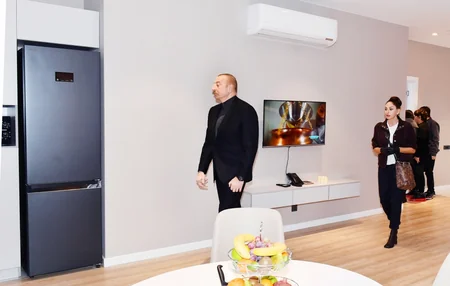 President Ilham Aliyev and First Lady Mehriban Aliyeva attend inauguration of Shabran Recreation Complex