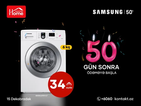 Samsung 50 illik yubileyini Kontakt Homeda qeyd edir