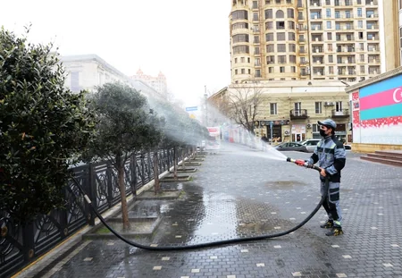 Bakı Novruz bayramına hazırlaşır