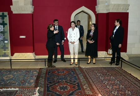 Qırğızıstanın birinci xanımı İçərişəhərdə olub