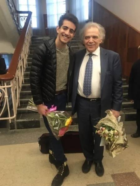 Gənc violin ifaçısı Elvin Xoca Qəniyev daha bir uğura imza atıb - FOTO