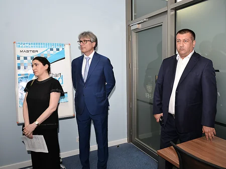 AFFA rəhbərliyi milli komanda ilə görüşüb